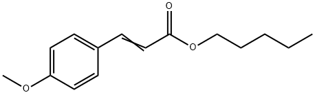 4-甲氧基肉桂酸戊酯, 150171-33-8, 结构式