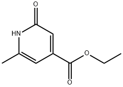Ethyl 2-hydroxy-6-methylpyridine-4-carboxylate, 97% 化学構造式