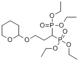 Tetraethyl(O-tetrahydropyranyl-propylidene)bisphosphonate, 95 % Structure