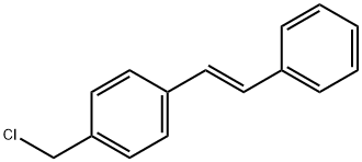 4-クロロメチルスチルベン, 主成分TRANS体 化学構造式