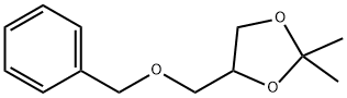 3-O-ベンジル-1-O,2-O-イソプロピリデングリセロール 化学構造式