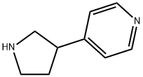 4-吡咯烷-3-基吡啶,150281-47-3,结构式