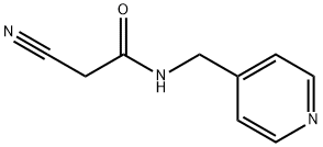 2-cyano-N-(pyridin-4-ylmethyl)acetamide Structure