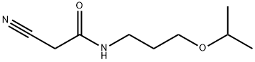 2-CYANO-N-(3-ISOPROPOXYPROPYL)ACETAMIDE Structure