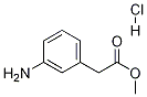 Methyl 2-(3-aMinophenyl)acetate hydrochloride Structure