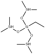 Ethyltris(dimethylsiloxy)silane Structure