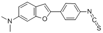 N-(4-(6-DIMETHYLAMINO-2-BENZOFURANYL)PHENYL)ISOTHIOCYANATE Structure