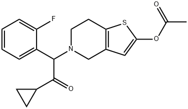 Prasugrel Structure