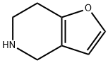 4,5,6,7-Tetrahydrofuro[3,2-c]pyridine Struktur