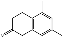 5,7-Dimethyl-2-tetralone Structure