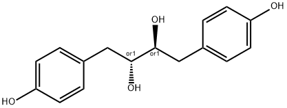 1,4-di-(4-hydroxyphenyl)-2,3-butanediol Structure