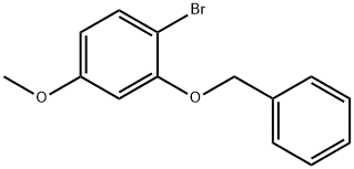 1-BROMO-4-METHOXY-2-PHENYLMETHOXYBENZENE Structure