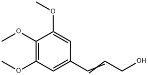 3-(3,4,5-三甲氧基苯基)-2-丙烯-1-醇, 1504-56-9, 结构式