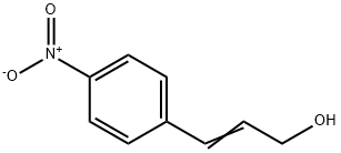 4-ニトロシンナミル アルコール 化学構造式