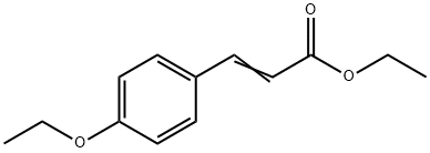 ethyl p-ethoxycinnamate Structure