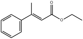TRANS-Β-メチル桂皮酸エチル 化学構造式