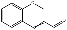 2-メトキシシンナムアルデヒド 化学構造式
