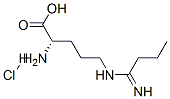 ETHYL-L-NIO (HYDROCHLORIDE) 化学構造式