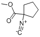 METHYL-1-ISOCYANO-1-CYCLOPENTANCARBOXYALATE Struktur