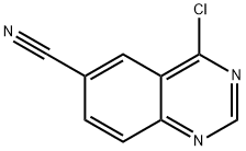 4-氯喹唑啉-6-甲腈, 150449-97-1, 结构式