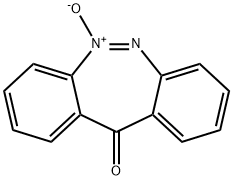 11H-Dibenzo[c,f][1,2]diazepin-11-one 5-oxide Struktur