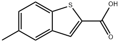 5-甲基-1-苯并噻吩-2-羧酸,1505-62-0,结构式