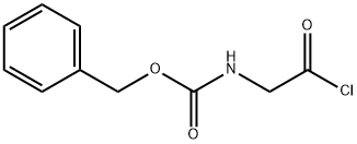 Benzyloxycarbonylaminoacetyl chloride Struktur