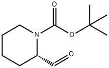 (S)-2-FORMYL-PIPERIDINE-1-CARBOXYLIC ACID TERT-BUTYL ESTER Structure