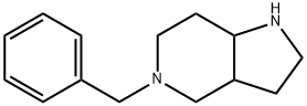 5-ベンジルオクタヒドロ-1H-ピロロ[3,2-C]ピリジン 化学構造式