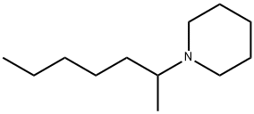 1-(2-HEPTYL)PIPERIDINE Structure