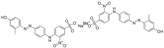 벤젠술폰산,4-[[4-[(4-히드록시-2-메틸페닐)아조]페닐]아미노]-3-니트로,이나트륨염