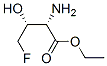 L-Allothreonine,4-fluoro-,ethylester(9CI) Struktur