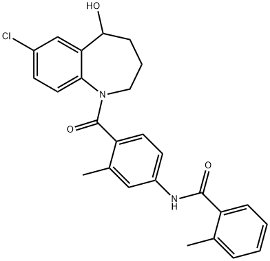 Tolvaptan Structure