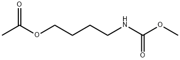 Carbamic  acid,  [4-(acetyloxy)butyl]-,  methyl  ester  (9CI) Struktur