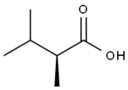 (S)-2,3-Dimethylbutanoicacid 化学構造式