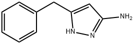 3-氨基-5-苄基吡唑 结构式