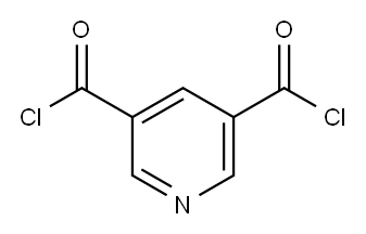 3,5-PYRIDINEDICARBONYL DICHLORIDE Struktur