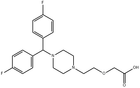 Efletirizine Structure