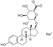 1,3,5[10]-ESTRATRIENE-3,17BETA-DIOL 17-GLUCURONIDE SODIUM SALT Struktur