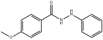 N'-フェニル-p-メトキシベンズヒドラジド 化学構造式