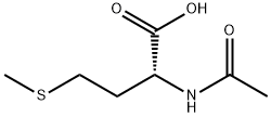 N-乙酰-D-蛋氨酸 结构式