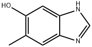 1H-Benzimidazol-5-ol,6-methyl-(9CI) Structure