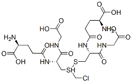 S-chloromethylglutathione Struktur