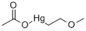 (アセトキシ)(2-メトキシエチル)水銀(II) 化学構造式