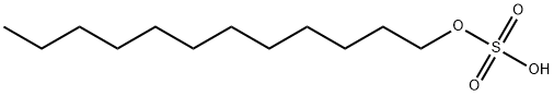 硫酸月桂基酯 结构式
