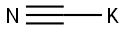 POTASSIUM CYANIDE Structure