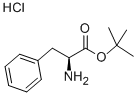 L-苯丙氨酸叔丁酯盐酸盐,15100-75-1,结构式