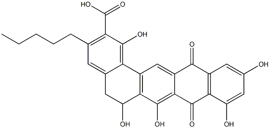 ベキノスタチンA 化学構造式
