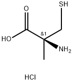 2-甲基-D-半胱氨酸盐酸盐,151062-55-4,结构式
