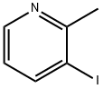 3-ヨード-2-メチルピリジン 化学構造式